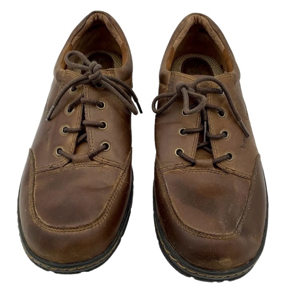 Boc Born‎ Brown Leather Shoes Mens Sz 13M Business Casual Work Casual Lace Up